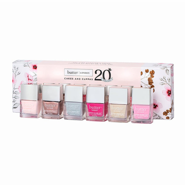 butter LONDON - Patent Shine - Cakes & Cuppas 6-Piece  - 10X Nail Lacquer