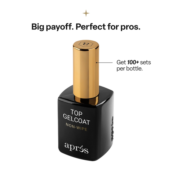 Apres - non-wipe glossy top gelcoat - 30ml