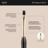 Apres - Flat Square Brush 8Mm