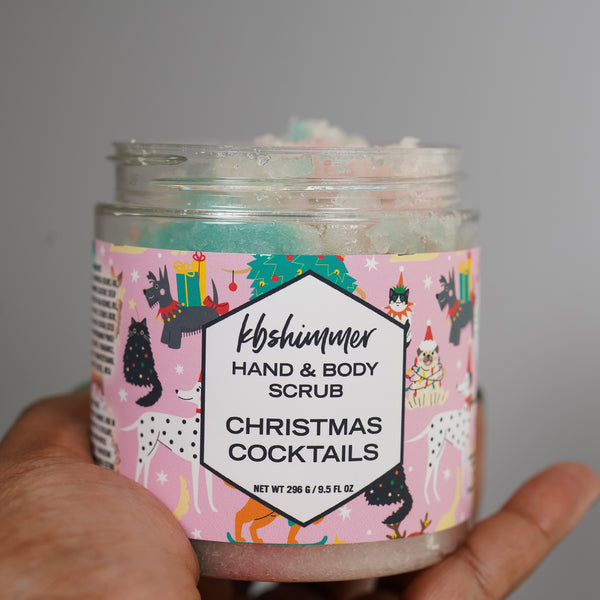 KBShimmer - Christmas Cocktails Hand & Body Scrub