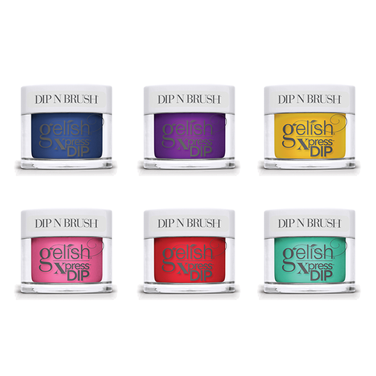 Gelish Xpress Dip N Brush - Let's Roll Summer 2025 Collection