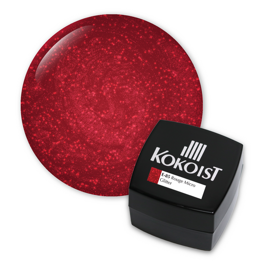 Kokoist - Color Gel - Rouge Micro Glitter 2.5g - #E-85