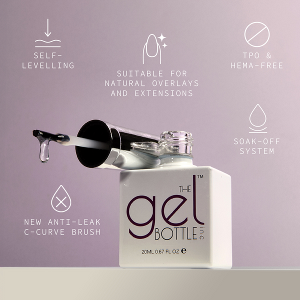 The GelBottle Inc - BIAB Gel Polish - Fibre Clear .67oz