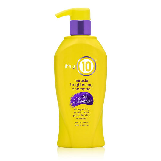 It's a 10 - Miracle Brightening Shampoo For Blondes 10.0 oz