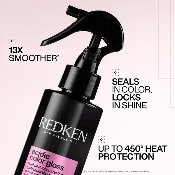 Redken - Acidic Color Gloss Heat Protection Treatment - 200Ml/6.8Oz