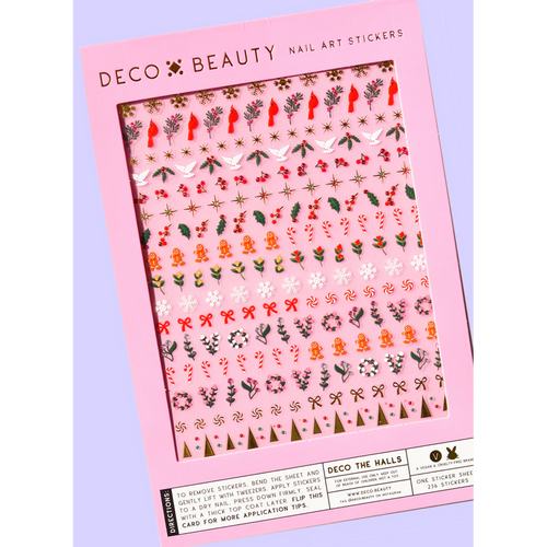 Deco Beauty - Nail Art Stickers - Deco The Halls