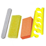 DND - Pedicure Kit (4Pcs) Orange 