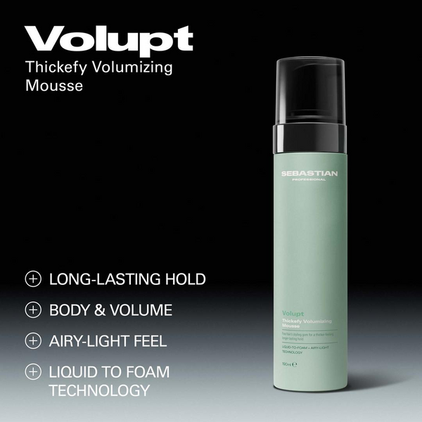 Sebastian - Volupt Thickefy Volumizing Mousse 6.4 oz