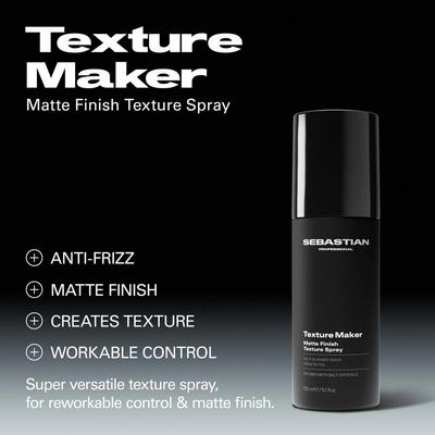 Sebastian - Texture Maker Matte Finish Texture Spray 5 oz