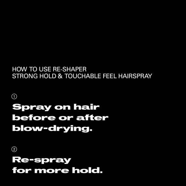 Sebastian - Reshaper Strong Hold & Touchable Feel Hairspray 10.5 oz