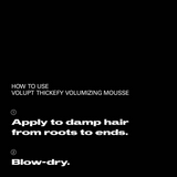 Sebastian - Volupt Thickefy Volumizing Mousse 6.4 oz