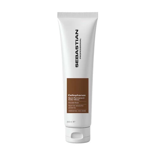Sebastian - Professional Cellophanes Semi-Permanent Color Gloss - Chocolate Brown 10.1 oz