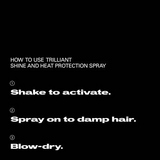 Sebastian - Trilliant Shine And Heat Protection Spray 5 oz