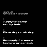 Sebastian - Potion 9 Leave-In Conditioner & Styling Cream 16.9 oz