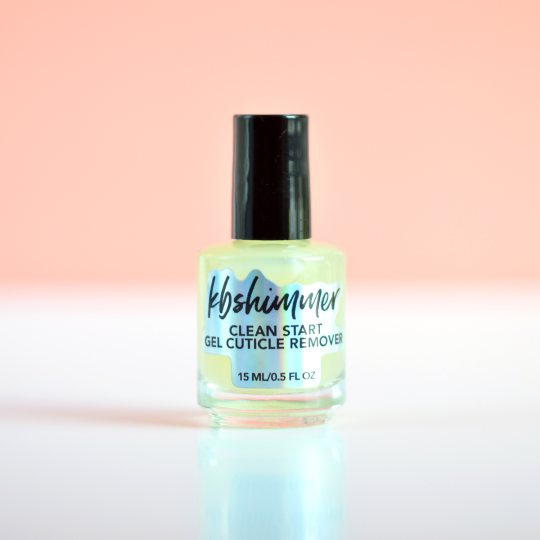 KBShimmer - Clean Start Gel Cuticle Remover - 15ml Bottle - Citrus Scented