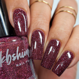 KBShimmer - Reflective Nail Polish - Let The Beet Drop