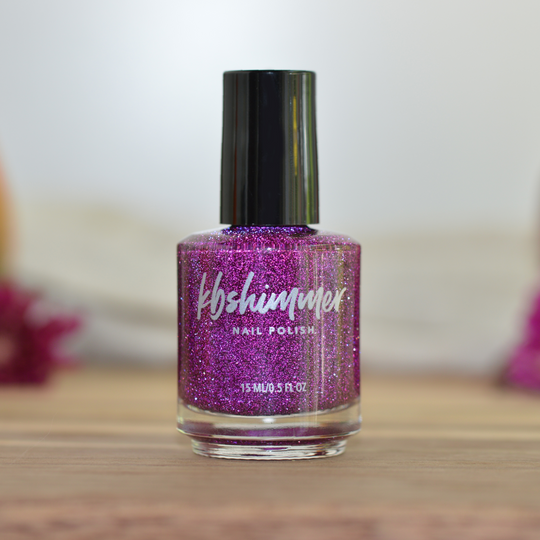 KBShimmer - Reflective Nail Polish - Let The Beet Drop
