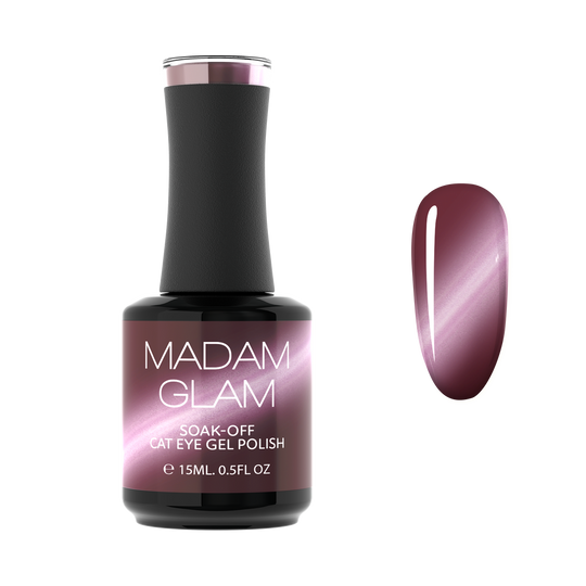 Madam Glam - Cat-Eye Gel Polish - Berry Bold