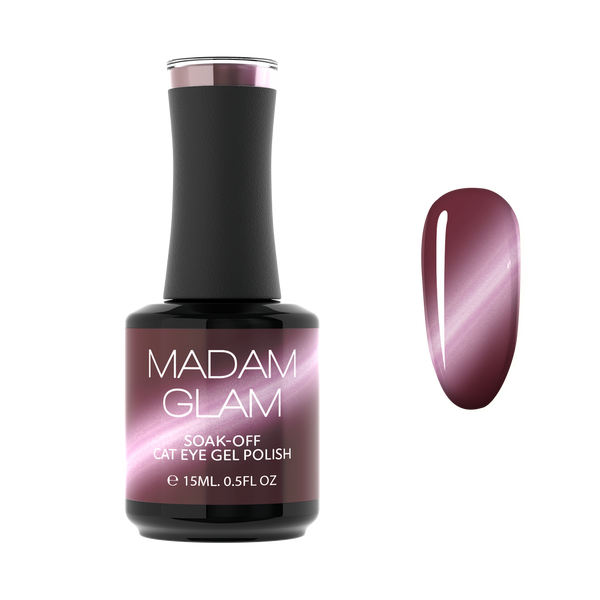 Madam Glam - Cat-Eye Gel Polish - Berry Bold