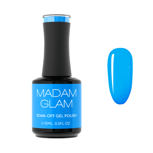 Madam Glam - Gel Polish - Blue Capri