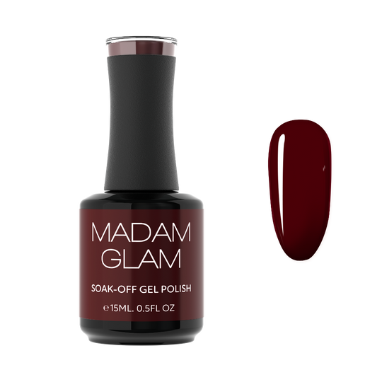 Madam Glam - Gel Polish - Dark Rouge
