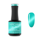 Madam Glam - Cat-Eye Gel Polish - Teal Twist