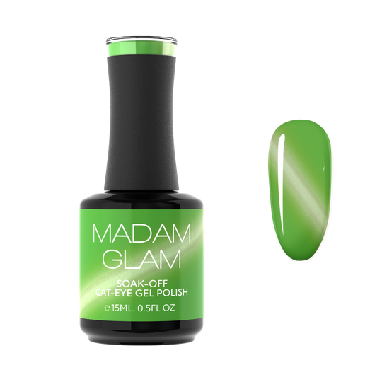 Madam Glam - Cat-Eye Gel Polish - Lime Flavor