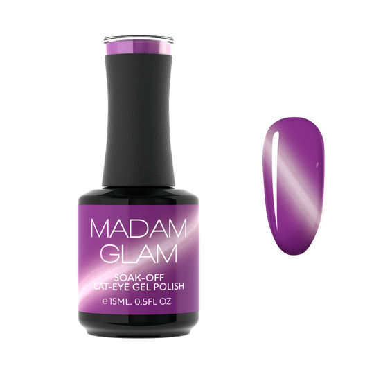 Madam Glam - Cat-Eye Gel Polish - Sweet Peony