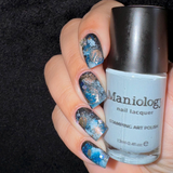 Maniology - Stamping Nail Polish - Asteroid #B504 - Cream Gray
