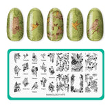 Maniology - Stamping Plate - Cafe Con Leche (M726)