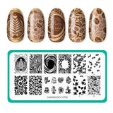 Maniology - Stamping Plate - Cafe Con Leche (M726)