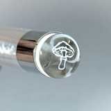 Maniology - Nail Tool - Dual-Ended Pencil Stamper & Clean-up Brush