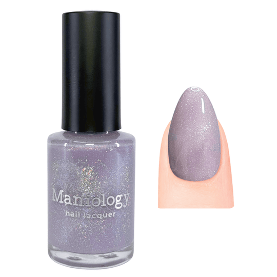 Maniology - Stamping Nail Polish - Flower Basket: Wisteria (P194) - Purple Magnetic Nail Polish