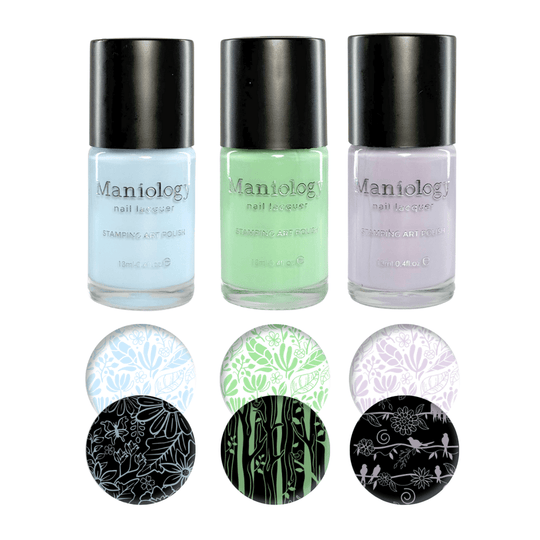 Maniology - Stamping Nail Polish - Fresh Start: 3-Piece Cream Set