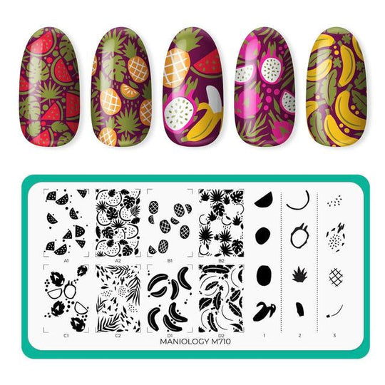 Maniology - Stamping Plate - Fruta Fresca (M710)