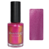 Maniology - Stamping Nail Polish - Happy Hour: Lychee-Tini (P197) Pink Duochrome Shimmer Polish