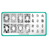 Maniology - Stamping Plate - Holiday Greetings - M636