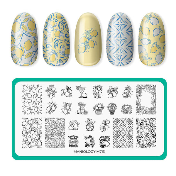Maniology - Stamping Plate - Limoncello (M713)