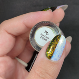 Maniology - Stamping Nail Polish - Ocean Crush: Sea Glass - Iridescent Gold/Silver Jelly Flakies