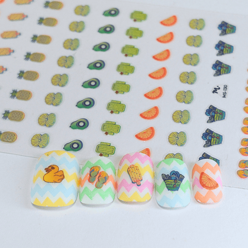 Maniology - Nail Art Stickers - Pool Party (Ms-130)