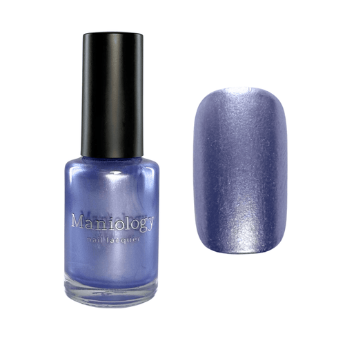 Maniology - Stamping Nail Polish - Satin Slumber: Silk Sheets (P177) - Purple Smooth Metallic