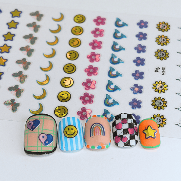 Maniology - Nail Art Stickers - Sunshine Babe (Ms-131)