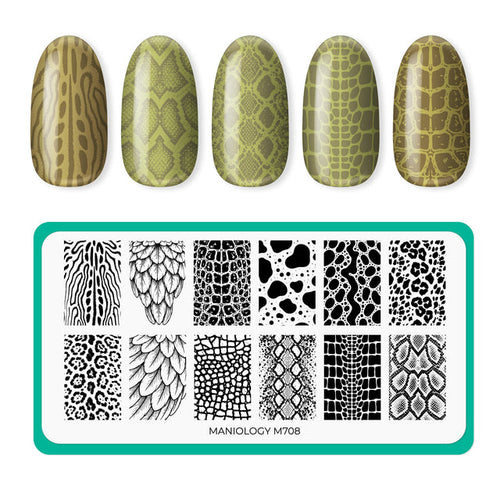 Maniology - Stamping Plate - Wild Instincts (M708)