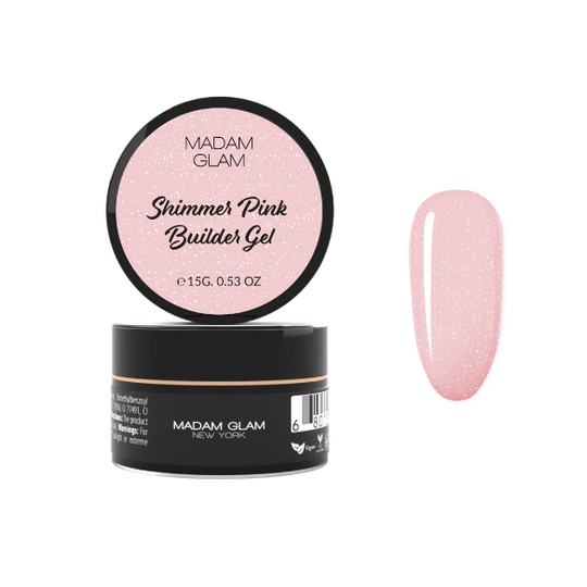 Madam Glam - Builder Gel - Shimmer Pink