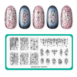 Maniology - Stamping Plate - Cafe Con Leche (M726)