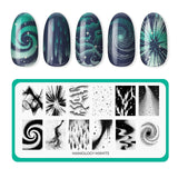 Maniology - Stamping Plate - Northern Glow: Aurora Veil (Mxm173)