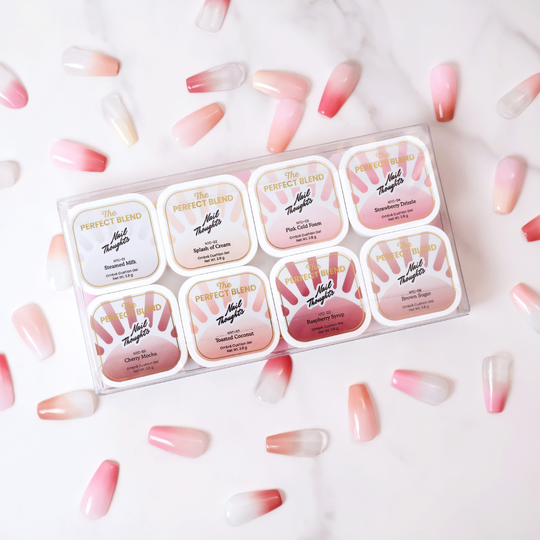 Nail Thoughts - The Perfect Blend Ombre Cushion Gel - Barista Series Collection