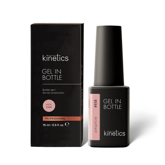Kinetics Gel In Bottle Builder Gel - Linen #938 15ml