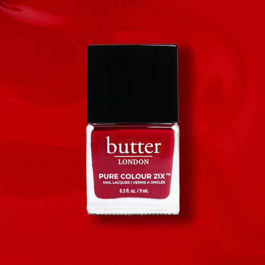 butter LONDON - Pure Coulour - Her Majesty's Red - 21X Nail Lacquer