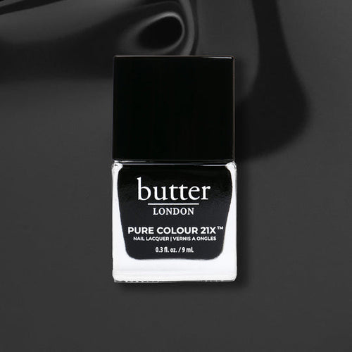 butter LONDON - Pure Coulour - Union Jack Black - 21X Nail Lacquer